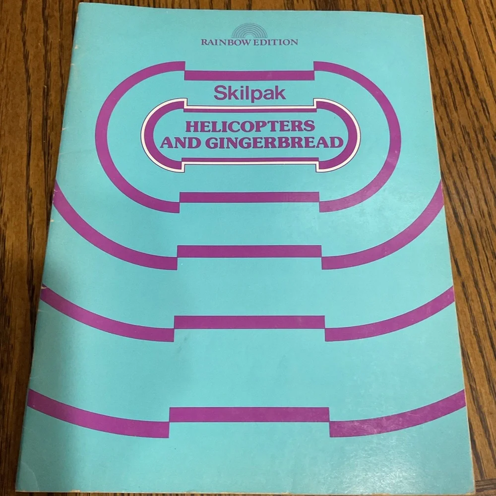 Helicopters and Gingerbread & Reading Workbook Trouble Again Learning Workbooks